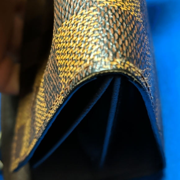 Louis Vuitton Damier Porte Feuille Sarah Long Bifo - Picture 11 of 11